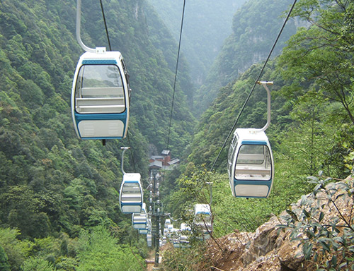 黑山谷旅游索道