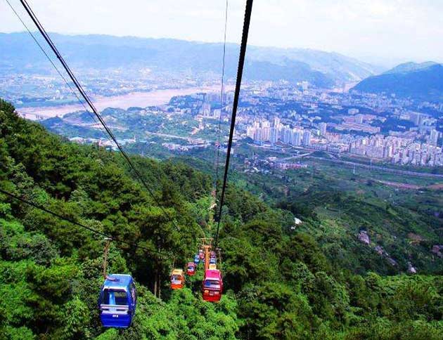 河北保定青虛山旅游索道