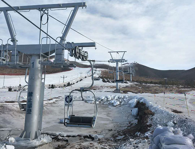 甘肅蘭州興隆山滑雪索道